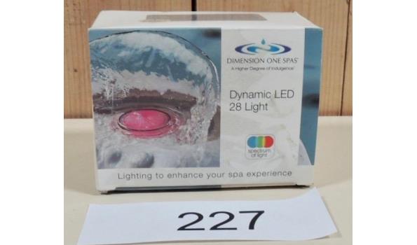 28LED Dynamic Light fabr. Dimension one Spa’s type 01512-0018A